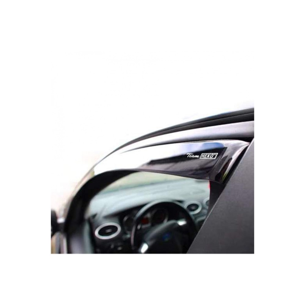 ΑΝΕΜΟΘΡΑΥΣΤΕΣ ΓΙΑ PEUGEOT 3008/5008 5D 2017+ ΖΕΥΓΑΡΙ ΑΠΟ ΕΥΚΑΜΠΤΟ ΦΙΜΕ ΠΛΑΣΤΙΚΟ HEKO - 2 ΤΕΜ.
