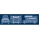 ΤΑΙΝΙΑ ΕΣΩΤΕΡΙΚΗ 12V 90LED 4.500K 900lm 2x150cm INTERIOR LED-STRIPS