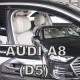 ΑΝΕΜΟΘΡΑΥΣΤΕΣ ΓΙΑ AUDI A8 D5 4D 2017-2021 ΖΕΥΓΑΡΙ ΑΠΟ ΕΥΚΑΜΠΤΟ ΦΙΜΕ ΠΛΑΣΤΙΚΟ HEKO - 2 ΤΕΜ.